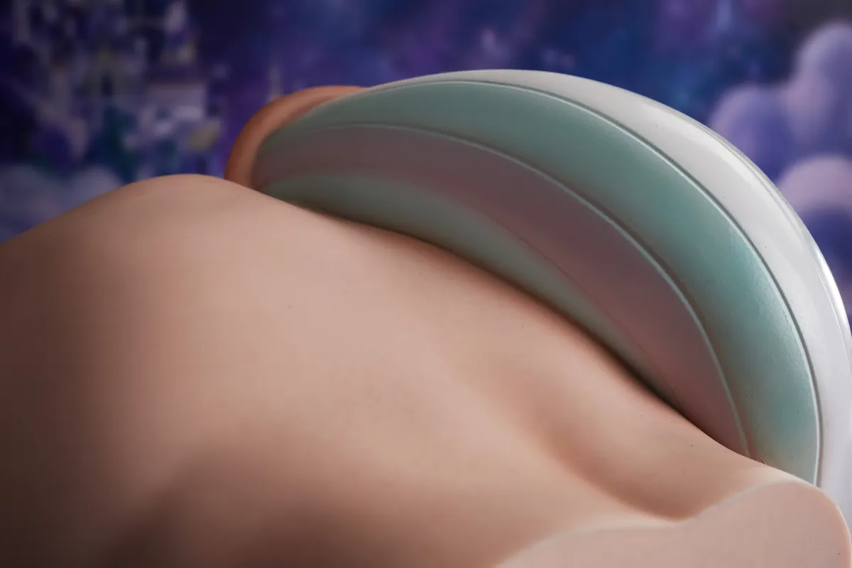 28cm (11.02in) No-Cup Gel butt Silicone Sex Doll PA-Razor, No Head